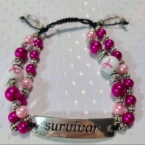 New Breast Cancer Survivor Handcrafted Bracelet